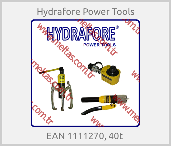 Hydrafore Power Tools-EAN 1111270, 40t 