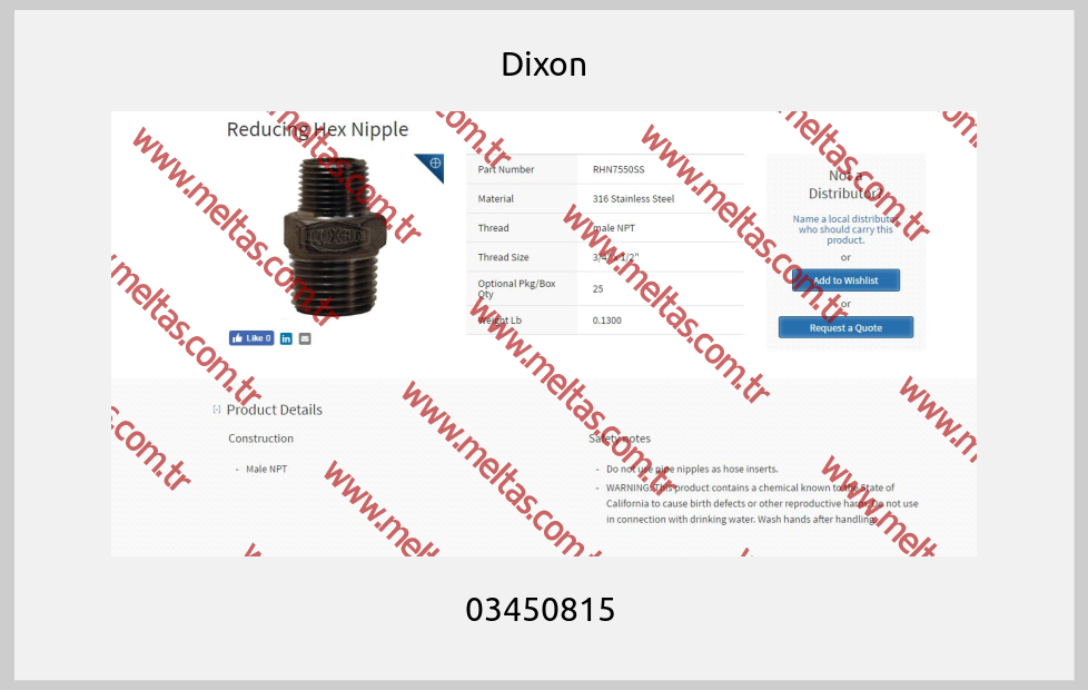 Dixon - 03450815 