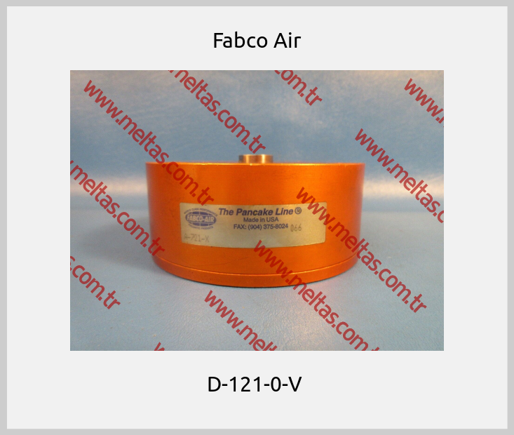 Fabco Air - D-121-0-V 