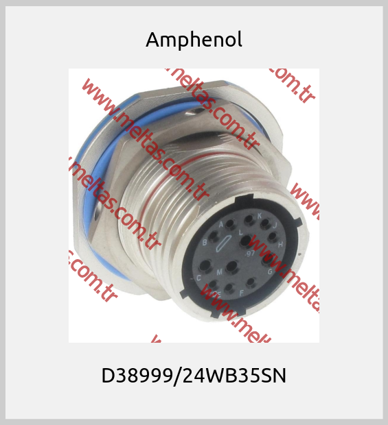 Amphenol - D38999/24WB35SN