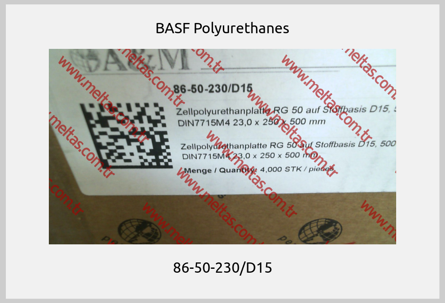 BASF Polyurethanes-86-50-230/D15