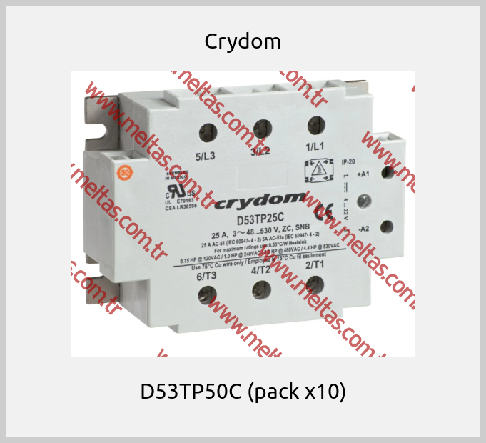 Crydom - D53TP50C (pack x10)