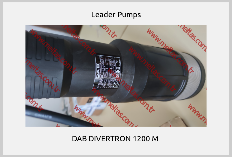 Leader Pumps - DAB DIVERTRON 1200 M 