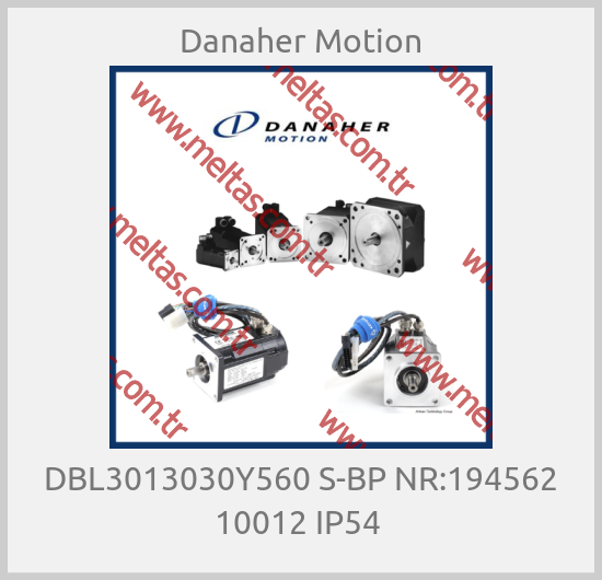 Danaher Motion - DBL3013030Y560 S-BP NR:194562 10012 IP54 