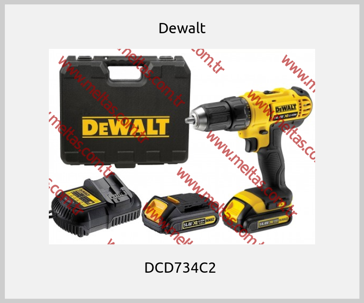 Dewalt - DCD734C2 