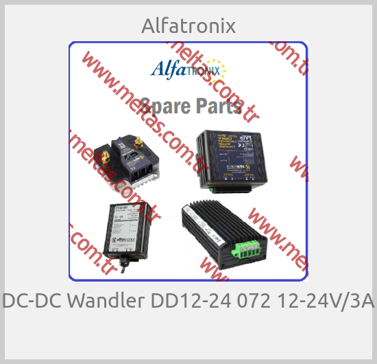 Alfatronix - DC-DC Wandler DD12-24 072 12-24V/3A 