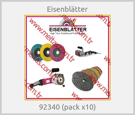 Eisenblätter - 92340 (pack x10)