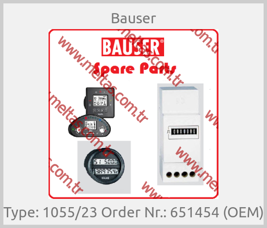 Bauser - Type: 1055/23 Order Nr.: 651454 (OEM)