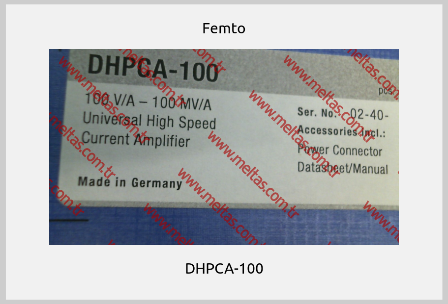 Femto - DHPCA-100