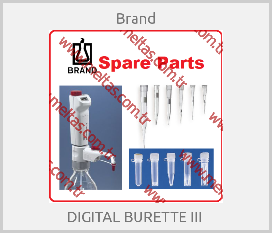 Brand - DIGITAL BURETTE III 