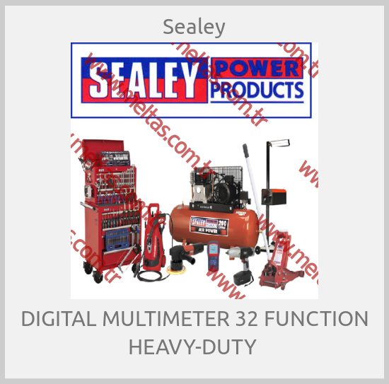 Sealey - DIGITAL MULTIMETER 32 FUNCTION HEAVY-DUTY 