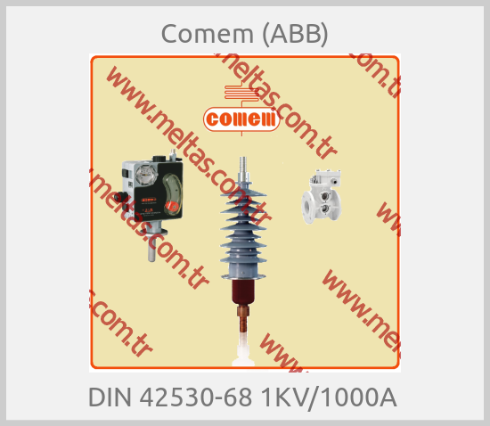 Comem (ABB) - DIN 42530-68 1KV/1000A 