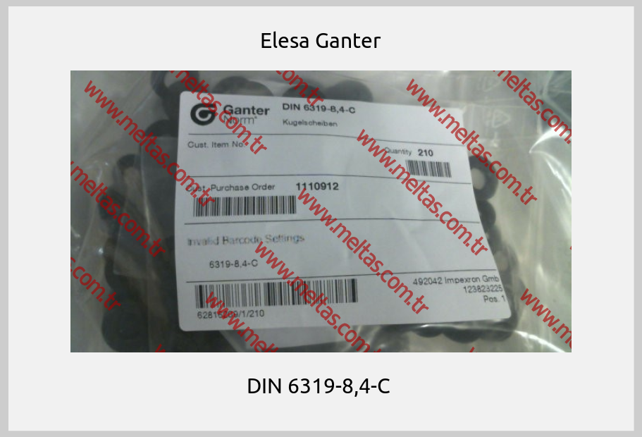 Elesa Ganter - DIN 6319-8,4-C 