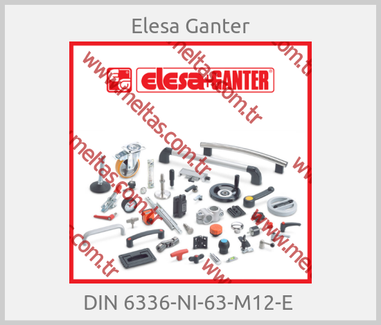 Elesa Ganter-DIN 6336-NI-63-M12-E 
