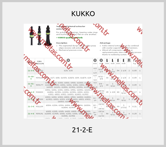 KUKKO - 21-2-E 
