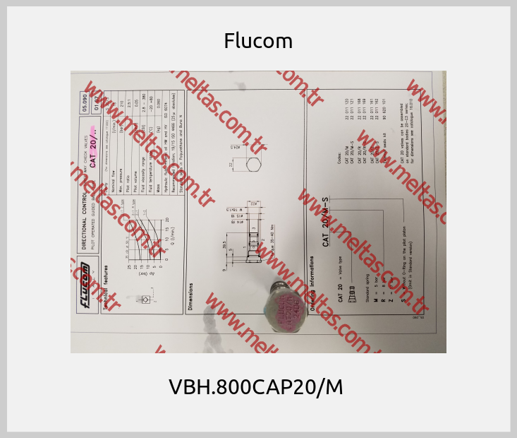 Flucom - VBH.800CAP20/M 
