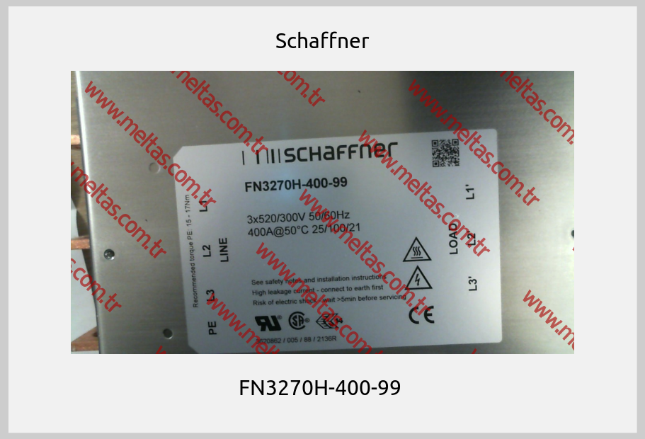 Schaffner - FN3270H-400-99 