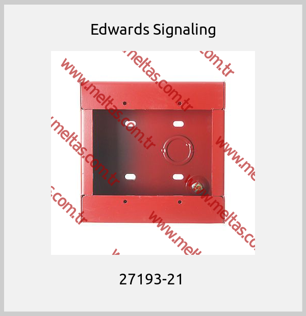 Edwards Signaling - 27193-21 