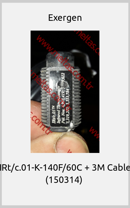 Exergen-IRt/c.01-K-140F/60C + 3M Cable (150314) 