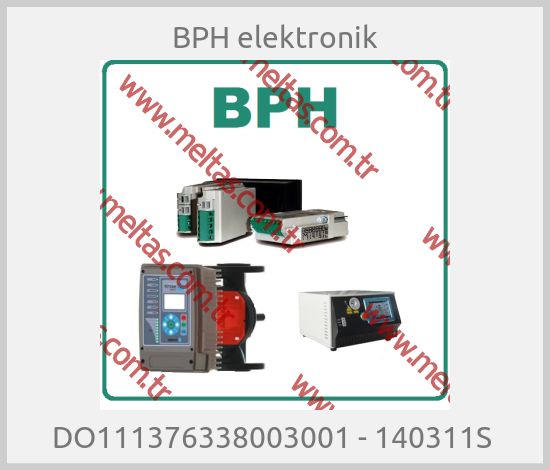 BPH elektronik - DO111376338003001 - 140311S 