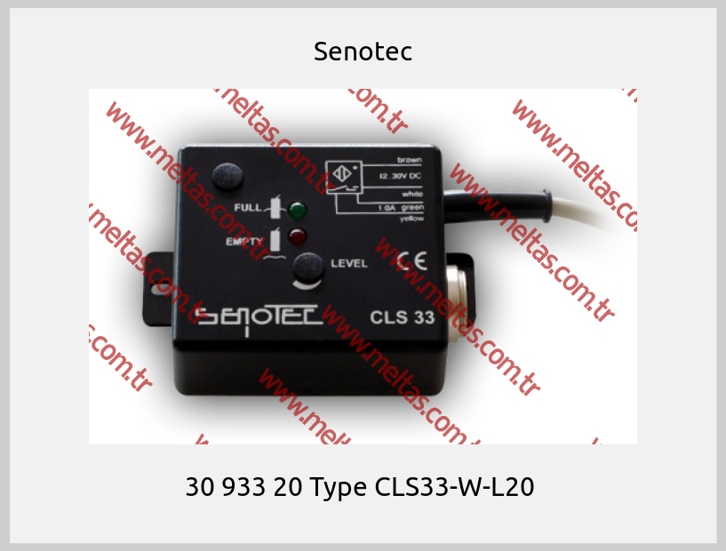 Senotec - 30 933 20 Type CLS33-W-L20 