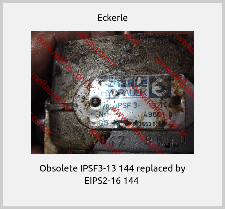 Eckerle - Obsolete IPSF3-13 144 replaced by EIPS2-16 144 