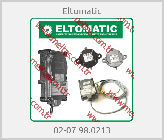 Eltomatic - 02-07 98.0213