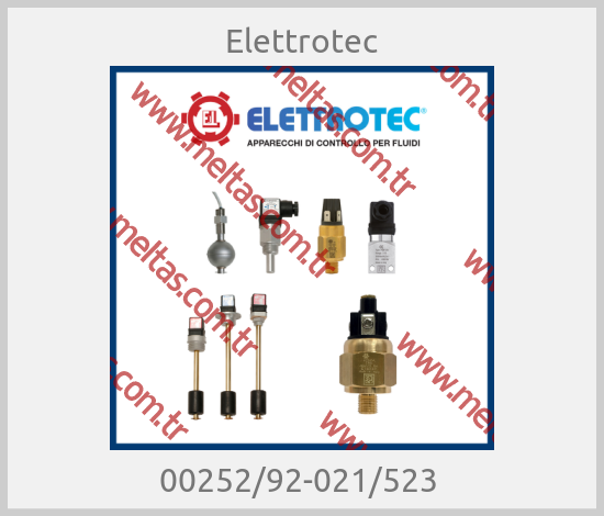 Elettrotec - 00252/92-021/523 