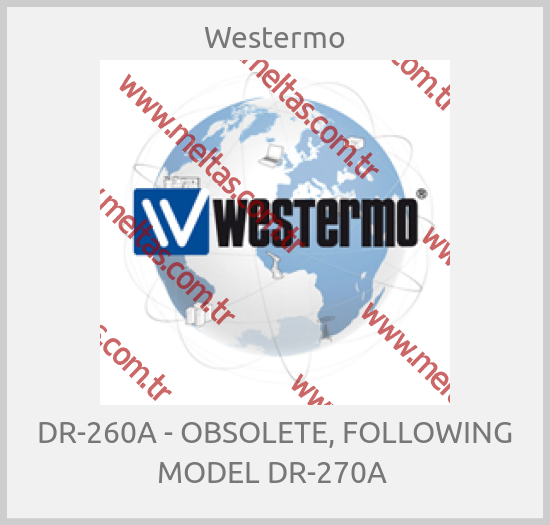 Westermo - DR-260A - OBSOLETE, FOLLOWING MODEL DR-270A 