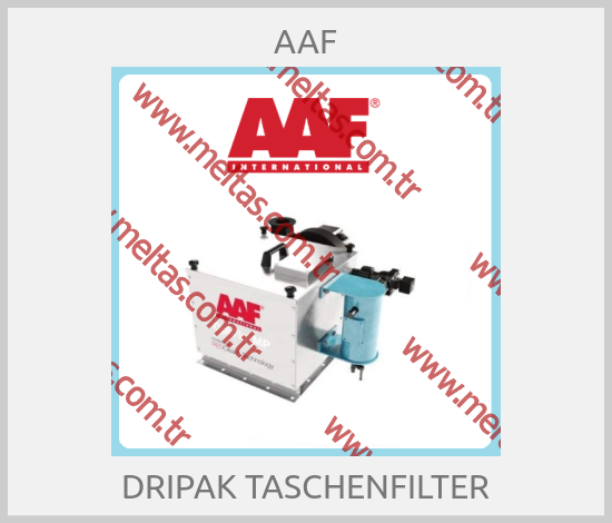 AAF - DRIPAK TASCHENFILTER