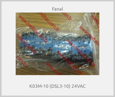 Fanal - K03M-10 (DSL3-10) 24VAC