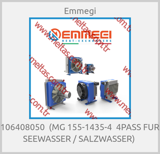 Emmegi-106408050  (MG 155-1435-4  4PASS FUR SEEWASSER / SALZWASSER) 