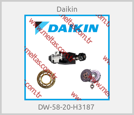 Daikin - DW-58-20-H3187 