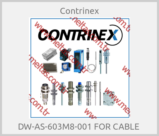 Contrinex - DW-AS-603M8-001 FOR CABLE 
