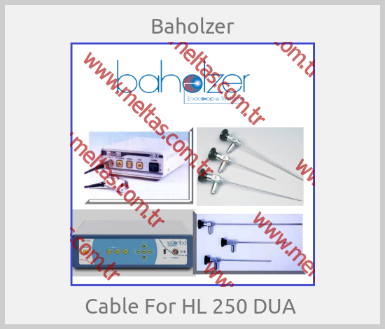 Baholzer - Cable For HL 250 DUA 
