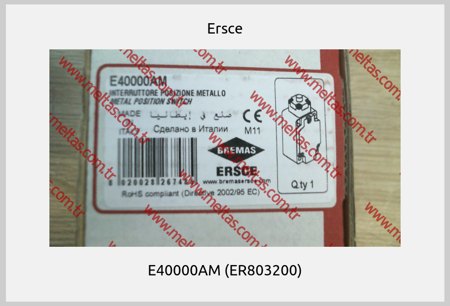 Ersce - E40000AM (ER803200)