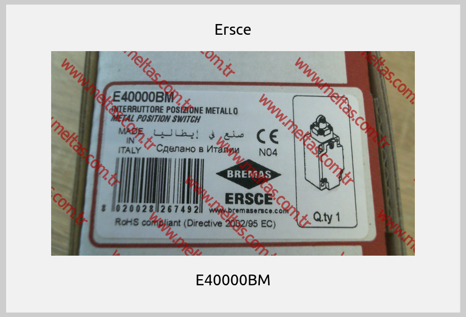 Ersce - E40000BM