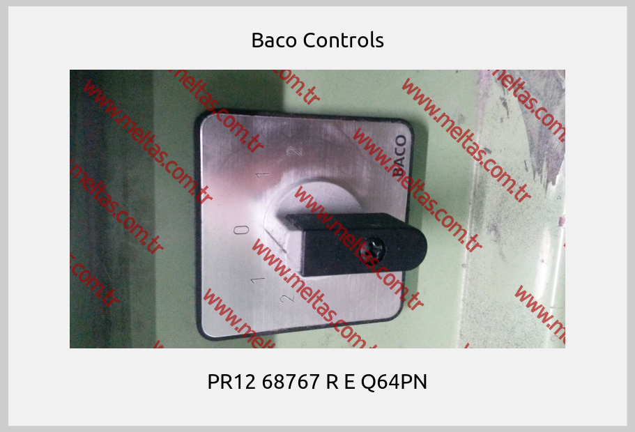 Baco Controls - PR12 68767 R E Q64PN