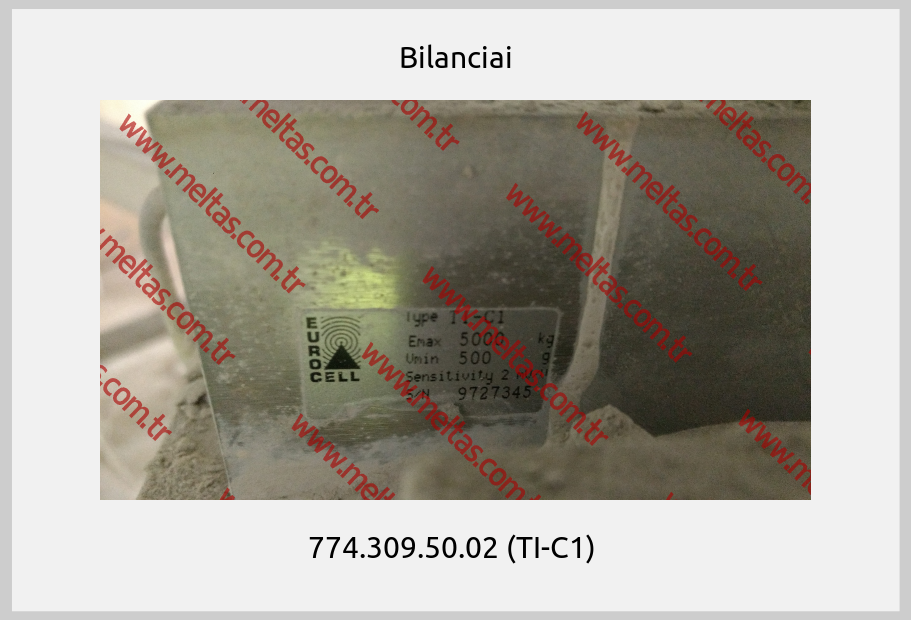 Bilanciai - 774.309.50.02 (TI-C1) 