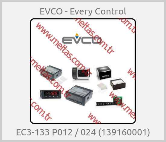 EVCO - Every Control - EC3-133 P012 / 024 (139160001)