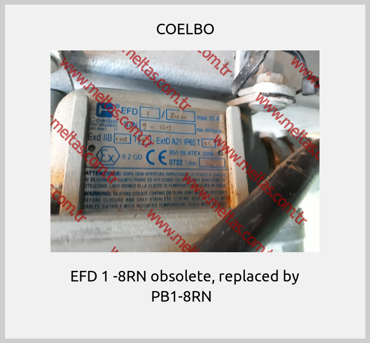COELBO - EFD 1 -8RN obsolete, replaced by PB1-8RN  