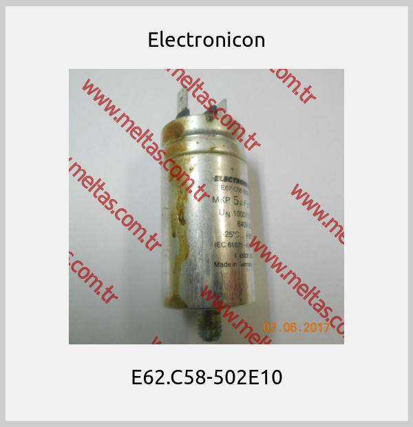 Electronicon - E62.C58-502E10