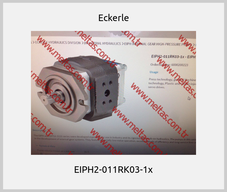 Eckerle - EIPH2-011RK03-1x