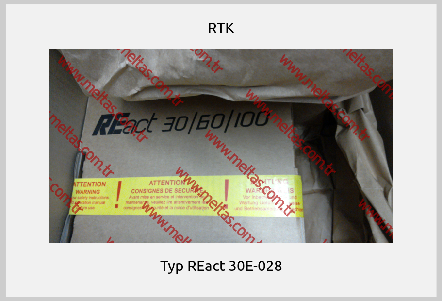RTK - Typ REact 30E-028