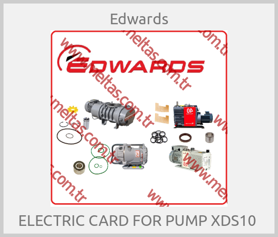 Edwards-ELECTRIC CARD FOR PUMP XDS10 