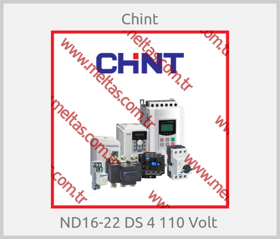 Chint - ND16-22 DS 4 110 Volt 