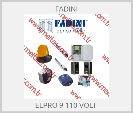 FADINI-ELPRO 9 110 VOLT 