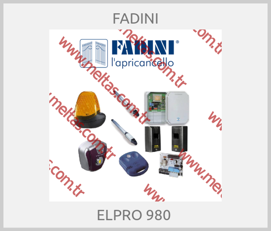 FADINI-ELPRO 980 