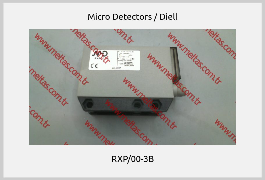 Micro Detectors / Diell - RXP/00-3B