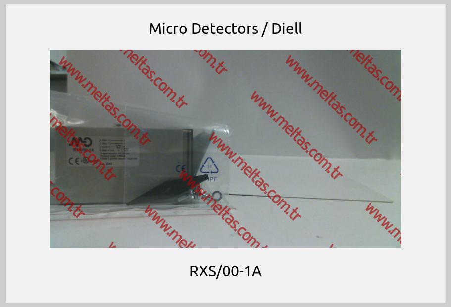 Micro Detectors / Diell - RXS/00-1A